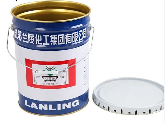 1 Gallon έως 6 Gallon Metal Ink Tinplate Buckets με έγκριση του ΟΗΕ για εκτύπωση και συσκευασία