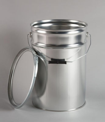 Χωροδέκτες χάλυβα 25L Hobbock για στερεές και ισχυρές χημικές μεταλλικές συσκευασίες
